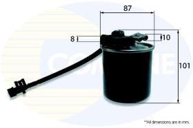 COMLINE EFF277D - FILTRO DE COMBUSTIBLE