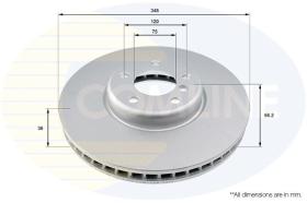 COMLINE ADC1791VR - DISCO DE FRENO DERECHO BMW
