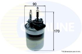 COMLINE EFF325D - FILTRO COMBUSTIBLE