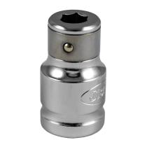 JBM 13247 - ADAPTADOR CABEZALES HEX.1/2"X8MM-CROMADO