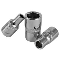JBM 13358 - VASO HEX.1/4"10MM-CROMADO