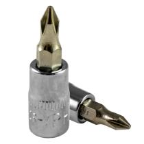 JBM 13368 - VASO DESTORNILLADOR ESTRELLA(PH)#0 1/4"CROMADO