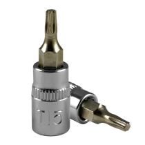 JBM 13384 - VASO DESTORNILLADOR TORX(TX)T10 CROMADO