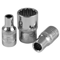 JBM 13605 - VASO XZN 1/4"13MM CROMADO