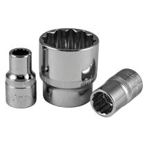 JBM 13626 - VASO CORTO 27MM,XZN 1/2"-CROMADO