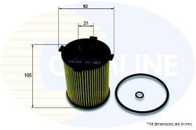 COMLINE EOF306 - FILTRO ACEITE COMLINE