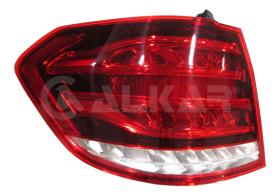 ALKAR 2045561 - IZQUIERDO,PILOTO TRASERO,CON PORTALAMPARA,EXTERIOR,NEGRO,LED