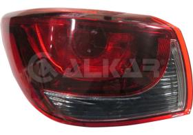 ALKAR 2211649 - IZQUIERDO,PILOTO TRASERO,SIN PORTALAMPARA(GRUPO OPTICO),EXTE