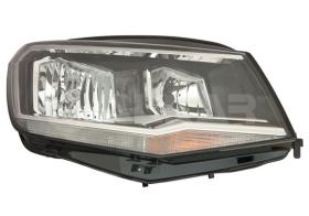 ALKAR 2766154 - DERECHO,FARO,ELECTRICO,CON MOTOR,NEGRO,H7,H21W,W5W,T.HE