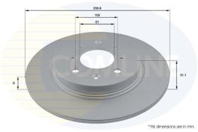 COMLINE ADC0570 - DISCO FRENO