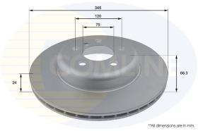 COMLINE ADC2838V - DISCO FRENO