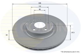 COMLINE ADC2863V - DISCO FRENO