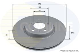 COMLINE ADC2864V - DISCO FRENO