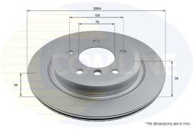COMLINE ADC2868V - DISCO FRENO