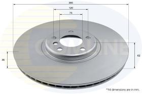 COMLINE ADC2878VR - DISCO FRENO