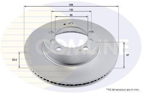 COMLINE ADC2896V - DISCO FRENO