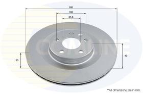 COMLINE ADC2924V - DISCO FRENO