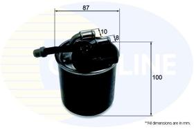 COMLINE EFF279D - FILTRO COMBUSTIBLE