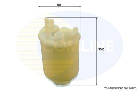 COMLINE EFF298 - FILTRO COMBUSTIBLE