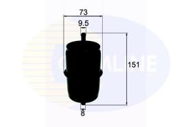 COMLINE EFF302 - FILTRO COMBUSTIBLE