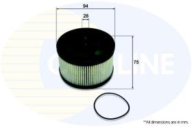COMLINE EFF316D - FILTRO COMBUSTIBLE