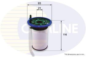 COMLINE EFF327D - FILTRO COMBUSTIBLE