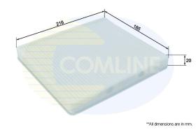 COMLINE EKF407 - FILTRO HABITACULO