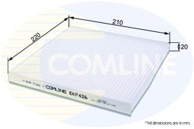 COMLINE EKF426 - FILTRO HABITACULO