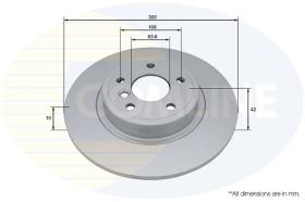 COMLINE ADC2932 - DISCO FRENO