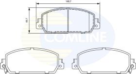 COMLINE CBP32281 - PASTILLAS FRENO