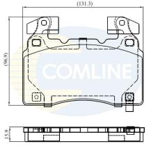 COMLINE CBP32372 - PASTILLAS FRENO