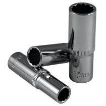JBM 14528 - VASO 12 CANTOS 65MM LARGO,3/8"12MM-CROMADO