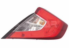 ALKAR 2002945 - DERECHO,PILOTO TRASERO,CON PORTALAMPARA,EXTERIOR,LED,W16W,W2