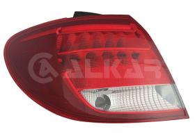 ALKAR 2011701 - IZQUIERDO,PILOTO TRASERO,CON PORTALAMPARA,EXTERIOR,LED,PY21W