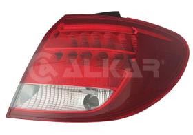 ALKAR 2012701 - DERECHO,PILOTO TRASERO,CON PORTALAMPARA,EXTERIOR,LED,PY21W,T