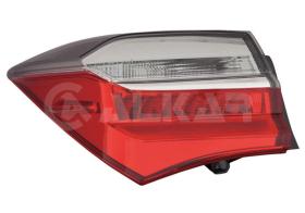 ALKAR 2241034 - IZQUIERDO,PILOTO TRASERO,SIN PORTALAMPARA(GRUPO OPTICO),EXTE