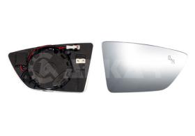 ALKAR 6432811 - DERECHO,CRISTAL+SOPORTE,CONVEXO,TERMICO,CON SIDE,LHD+RHD,2 P