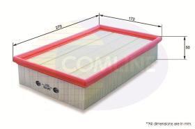 MOTAQ VFA1019 - FILTRO DE AIRE
