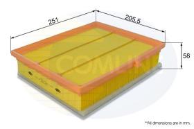 MOTAQ LVFA1589 - FILTRO DE AIRE