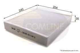 MOTAQ VCF418 - FILTRO DE HABITACULO