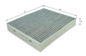 MOTAQ LVCF621 - POLLEN FILTER