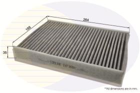 MOTAQ LVCF564 - FILTRO DE HABITACULO