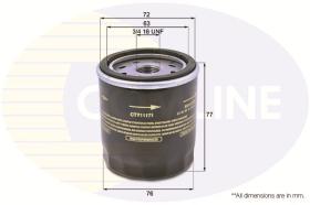 MOTAQ VFL370 - FILTRO DE ACEITE