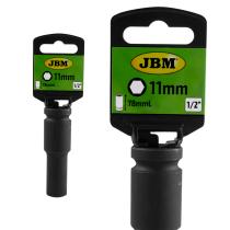 JBM 14736 - VASO IMPACTO LARGO HEX.1/2"11MM
