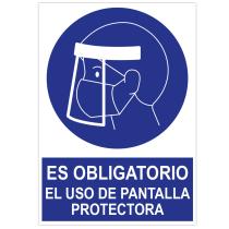 JBM 14812 - POSTER CARTULINA A3 CON"ES OBLIGATORIO EL USO PANTALLA PROTE