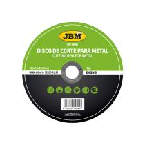 JBM 14894 - DISCO CORTE T42 PARA METAL 125X2.5MM
