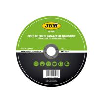 JBM 14897 - DISCO CORTE T41 PARA ACERO INOXIDABLE 115X1MM