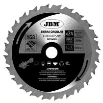 JBM 14989 - HOJA SIERRA CIRCULAR 24T 115MM PARA METAL PARA REF.60011