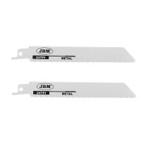 JBM 14995 - SET 2 HOJAS SIERRA SABLE 150MM 24TPI PARA METAL PARA REF.600