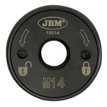 JBM 15014 - TUERCA SUJECION RAPIDA M14 PARA AMOLADORA ANGULAR